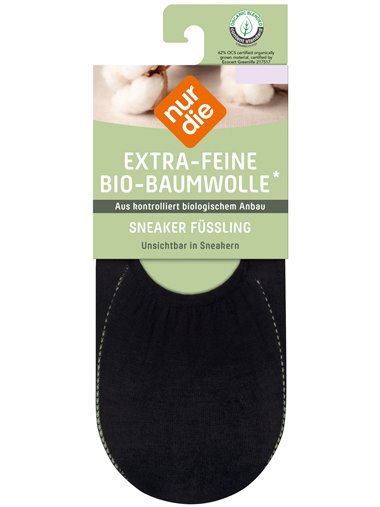 EXTRA FEINE BIO-BAUMWOLLE fantasmini di Nur Die - 094 nero