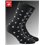 VINTAGE calze moda di Rohner - 472 nero - creme bianco