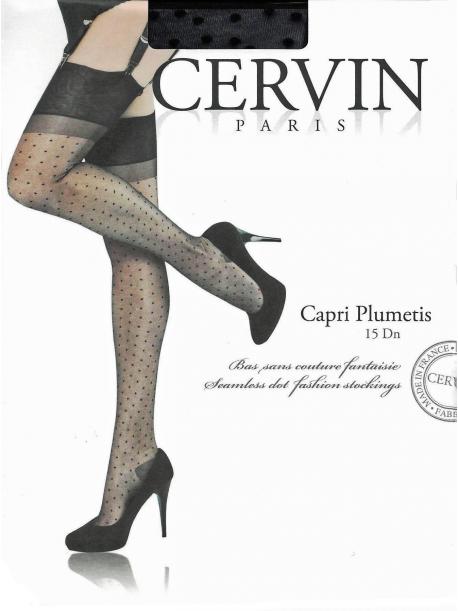 CERVIN Capri Plumetis 15 - calze nylon