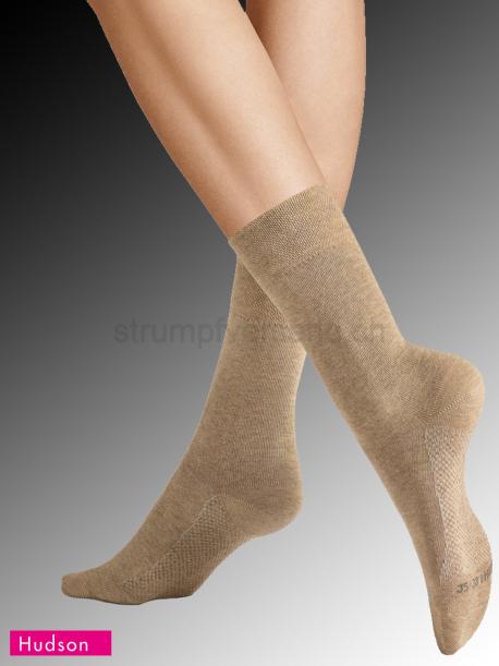 DRY COTTON calzini da donna di Hudson - 723 beige mel.