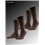 HAPPY 2-PACK calzini da uomo di Falke - 5450 dark brown mel.