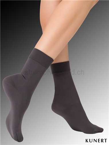 SENSUAL COTTON calzini cotone Kunert - 814 anthracite