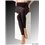 SOFT WOOL COTTON leggings Kunert - 821 brown mel.