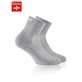 DYNAMIC MERINO QUARTER calzini sportivi di Rohner -  076 grigio