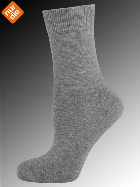CLASSIC BAUMWOLLE calzini da donna Nur Die - 354 hellgraumel.