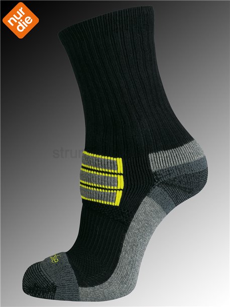 OUTDOOR SOCKEN calzini da donna della Nur Die - 985 schwarz - gelb