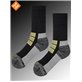 OUTDOOR SOCKEN calzini da trekking della Nur Die - 985 schwarz-gelb