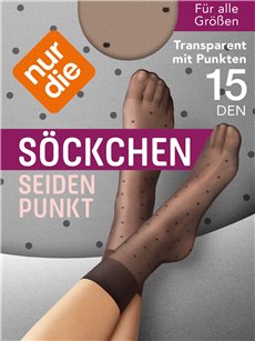 Söckchen Seidenpunkt (Set di 3)