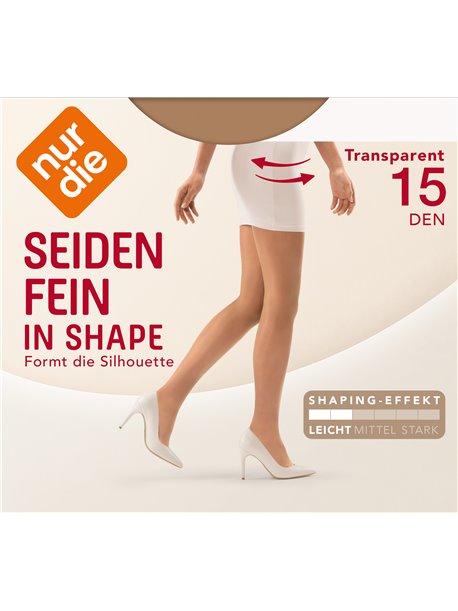 SEIDENFEIN IN SHAPE - Collant modellante di NUR DIE