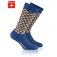 TRIANGLE JUNIOR calzini da sci Rohner da bambini - 090 blu royale