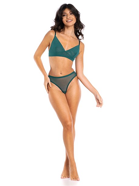 SLIP mutandina verde - jade glamour
