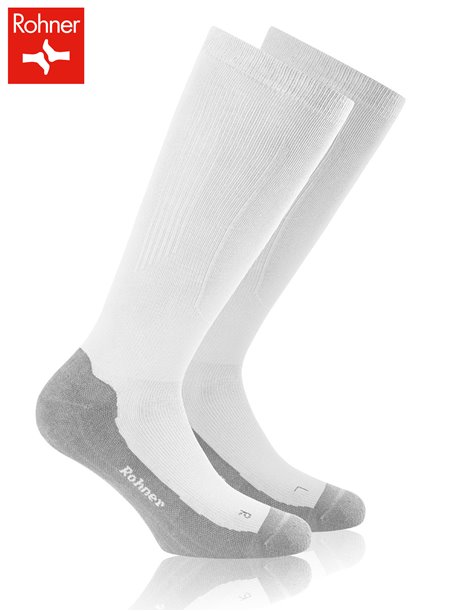 COMPRESSION ENERGY calzini sportivi di Rohner - 008 bianco