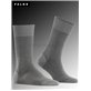 FINE SHADOW calzini per uomo di Falke - 3166 steel mel.