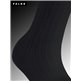 COTTON RIB calzini da donna Falke - 3000 nero