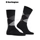 KING calzini di Burlington - 3011 black flames