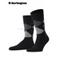 KING calzini per uomo della Burlington - 3011 black flames