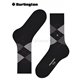 KING calzini della Burlington - 3011 black flames