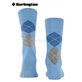 KING calzini per uomo di Burlington - 6544 sky blue