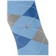 KING calzini per uomo della ditta Burlington - 6544 sky blue