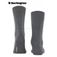 DOVER calzini per uomo di Burlington - 3070 dark grey mel.