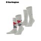 EVERYDAY ARGYLE MIX calzini per uomo della Burlington - 3223 light heather