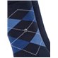 EVERYDAY ARGYLE MIX calzini per uomo della ditta Burlington - 6121 marine