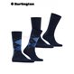 EVERYDAY ARGYLE MIX calzini di Burlington - 6121 marine