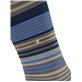 STRIPE calzini da uomo della Burlington - 3070 dark grey mel.