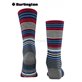STRIPE calzini da uomo di Burlington - 6120 marine