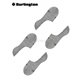 EVERYDAY calzini corti della ditta Burlington - 3400 light grey