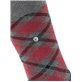 TARTAN calzini da uomo di Burlington - 3975 carbon mel.