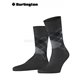 MANCHESTER calzini per uomo della ditta Burlington - 3095 anthracite mel.