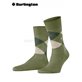 MANCHESTER calzini per uomo della ditta Burlington - 7473 lime green