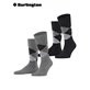 EVERYDAY ARGYLE calzini da uomo della Burlington - 3390 light grey mel.