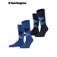 EVERYDAY ARGYLE calzini da uomo di Burlington - 6046 deep blue