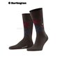 EDINBURGH calzini da uomo della Burlington - 5235 dark brown