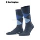 EDINBURGH calzini da uomo della Burlington - 6688 dark blue mel.