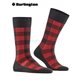 BUFFALO CHECK calzini di Burlington - 3000 nero