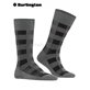 BUFFALO CHECK calzini di Burlington - 3070 dark grey mel.