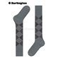 PRESTON calzettoni per uomo della Burlington - 3400 light grey