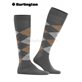 EDINBURGH calzettoni di Burlington - 3070 dark grey mel.