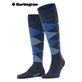 EDINBURGH calzettoni da uomo della Burlington - 6688 dark blue mel.