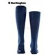 LEEDS calzini al ginocchio da uomo di Burlington - 6120 marine