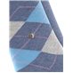 EVERYDAY ARGYLE MIX calzini da donna della Burlington - 6660 light denim