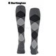 QUEEN calzettoni Burlington da donna - 3974 grey melange