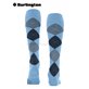 QUEEN calzettoni Burlington da donna - 6541 light blue