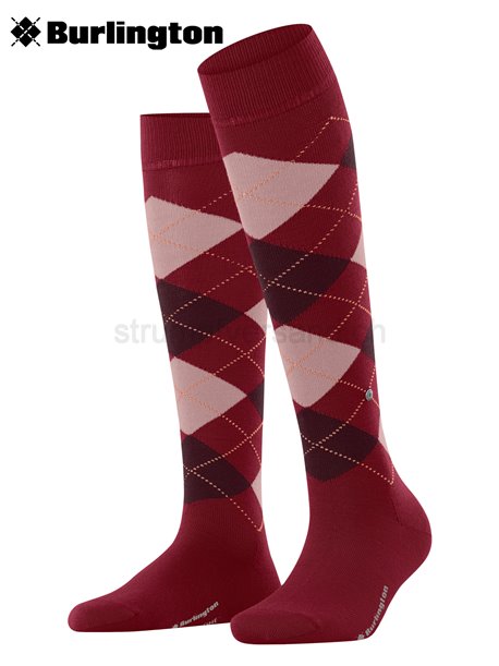 MARYLEBONE calzettoni per donna di Burlington - 8033 cranberry