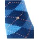 PRESTON calzini d uomo della Burlington - 6000 royal blue