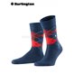 PRESTON calzini per uomo di Burlington - 6155 steel blue