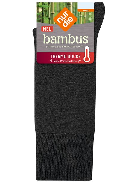 BAMBUS THERMO FROTTEE - calzini uomo della NUR DIE